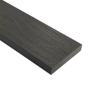 Co-Decking Kantplank WPC 23x138mm Fiberdeck Premium FSC100% 300cm Donkergrijs