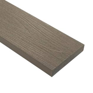 Co-Decking Kantplank WPC 23x138mm Fiberdeck Premium FSC100% 300cm Lichtgrijs