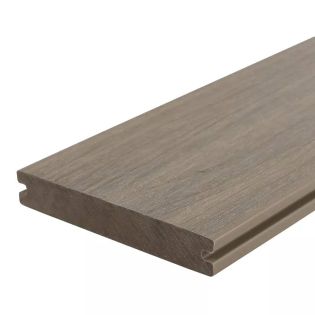 Fiberdeck WPC Terrasplank Massief Premium 23x138x4000mm Light Grey