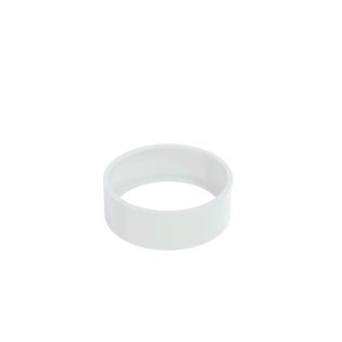 Gepoedercoat Aluminium Wit Plantenbak Rond diameter 120cm, hoogte 40cm