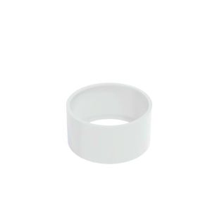 Gepoedercoat Aluminium Wit Plantenbak Rond diamter 120cm, hoogte 60cm