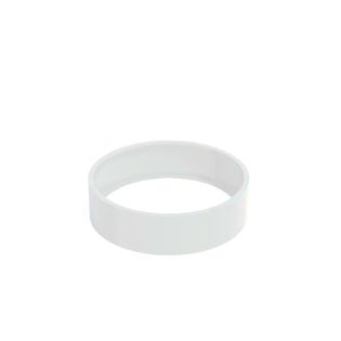 Gepoedercoat Aluminium Wit Plantenbak Rond diameter 150cm, hoogte 40cm