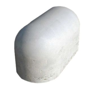 Jumboblok Betonwit 45x90x48cm zonder lepelgat