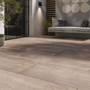 Keramisch Woodlook Nordwood Light 40x120x3cm