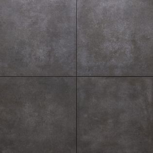 Keramische tuintegel Cemento Anthracite Tre 60x60x3cm