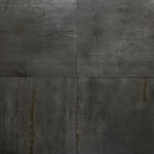 Keramische tuintegel Ferro Antracite Tre 60x60x3cm