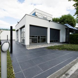 Keramische Tuintegel Jako Black 80x80x3cm