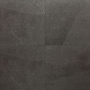 Keramische tuintegel Slate Black 60x60x2cm