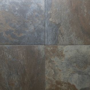 Keramische tuintegel Multicolour Dark 60x60x2cm