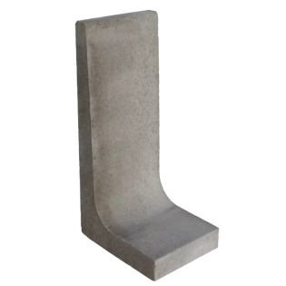 L-element Grijs 100x50x40cm