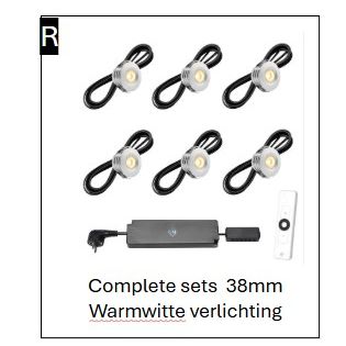Lichtpakket 1 Zilver [6 spots]