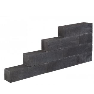Linea Block Small Black 12x12x60cm