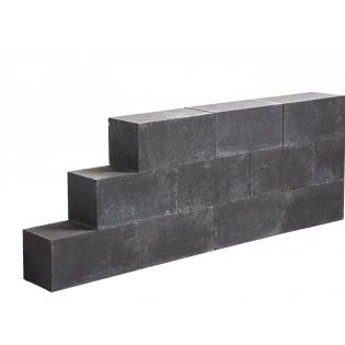Linea Block Black 15x15x30cm
