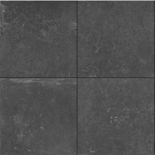 Keramische Tuintegel Louvain Antracite 60x60x3cm