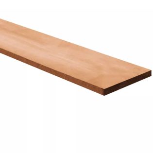 Hardhouten Plank Geschaafd Premium Quality 2x15x450cm