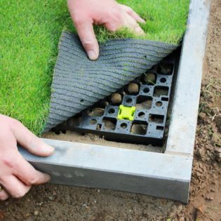 Kunstgras Drainbase 60x60x3