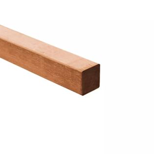 Hardhouten Paal Geschaafd 8.5x8.5x300cm