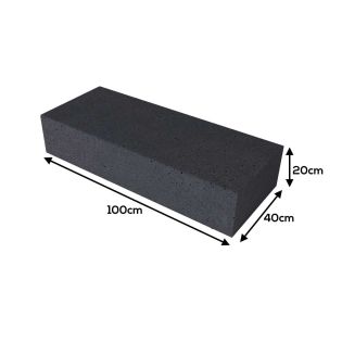 Oud Hollandse Traptrede Carbon 100x40x20cm