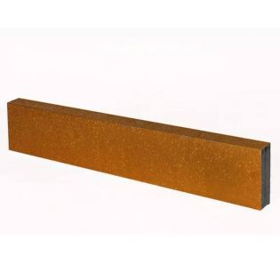 Overzetprofiel Opsluitband 6cm Ongelijkzijdig 220x4x19x6,5cm Cortenstaal