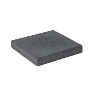 Paalmuts Vlak Beton Antraciet 100x100x5