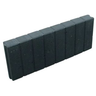 Palissadeband Antraciet Recht 6x20x50cm