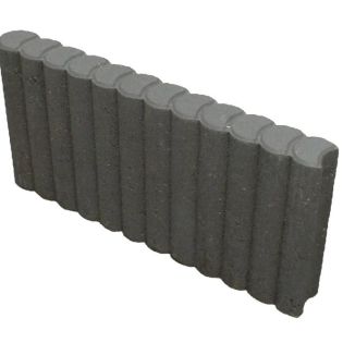 Pallisadeband Rond Antraciet 6x25x50cm