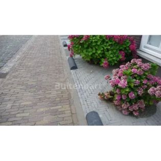 Parkeerband Stootband Zwart 2 rechte zijkanten 20x17x95cm