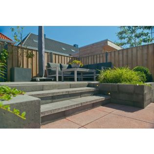 Patioblok strak Antraciet 30x10x12cm