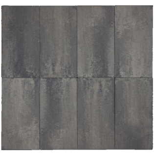 Plaza Plus F30 Grijs/zwart 30x60x6cm