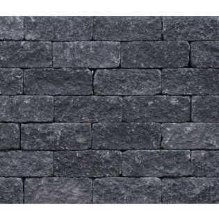 Roccia getrommeld Antraciet 30x12x12cm