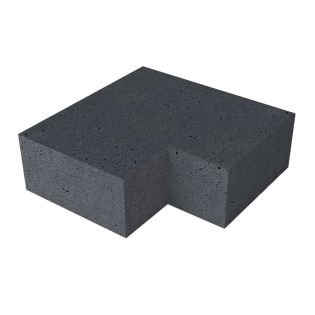 Oud Hollandse TRAP HOEKSTUK 90° (40/20) Binnen Antra. 60x60cm