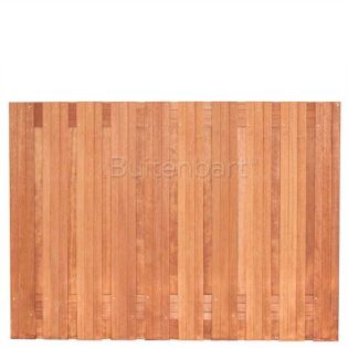 Topline privacy plus schuttingscherm 180x166cm, Hardhout, Onbehandeld, 14mm