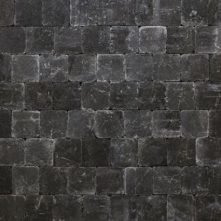 Trommelsteen Coal 20x20x6cm