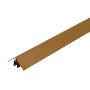 WEO Alu Klikprofiel 50x50mm 300cm Cedar