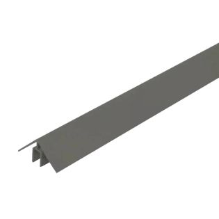 WEO Alu Klikprofiel 50x50mm 300cm Dark Grey