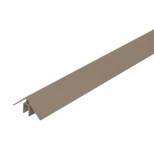 WEO Alu Klikprofiel 50x50mm 300cm Light Grey