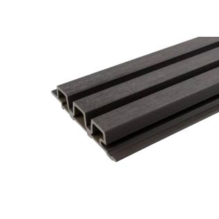 WPC WEO35 Gardenwall 33x170mm (wb 140mm) 290cm Dark Grey