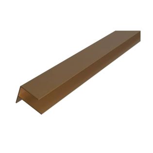 WEO 35-60 Alu F-profiel Teak 65x85mm 360cm