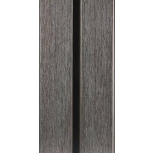 WPC WEO60 Gardenwall 33x170mm (wb 140mm) 290cm Dark Grey