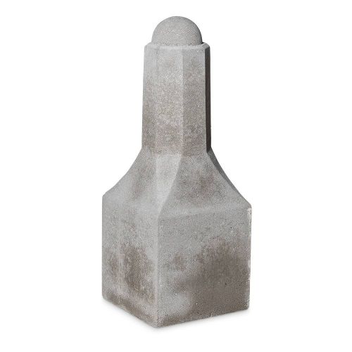 Amsterdammertje betonpaaltje Grijs 105x30x30 8-hoekig met voet