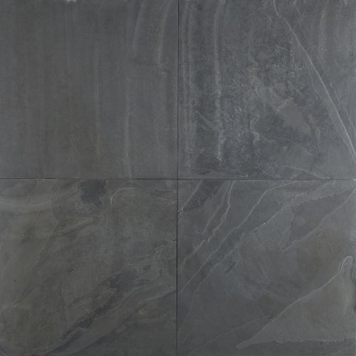 Black Beauty PREMIUM Slate leisteen terrastegel zwart 80x80x2,5