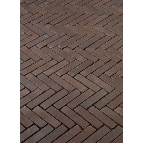 Gebakken Waalformaat Bergamo Antica Bruin genuanceerd 6cm