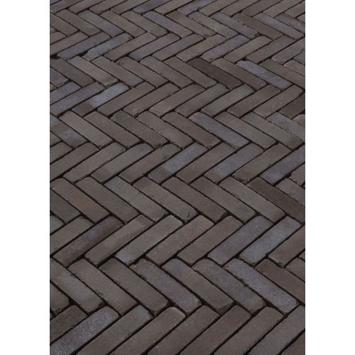 Gebakken Waalformaat Lugano Antica Blauw-Zwart 6cm