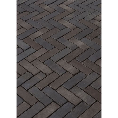 Gebakken Dikformaat Modena Antica Zwart-Bruin 6cm