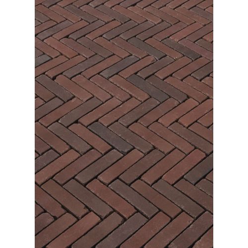 Gebakken Waalformaat Novara Antica Rood-Bruin genuanceerd 6cm