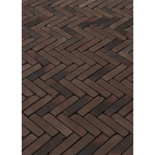 Gebakken Dikformaat Vulcano Antica Rood-Bruin-Zwart 6cm