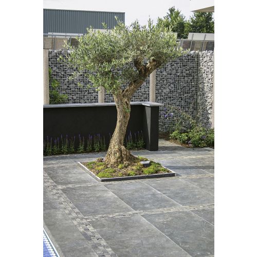 Chinees Hardsteen Gezoet Handgetrommeld 60x60x2,5