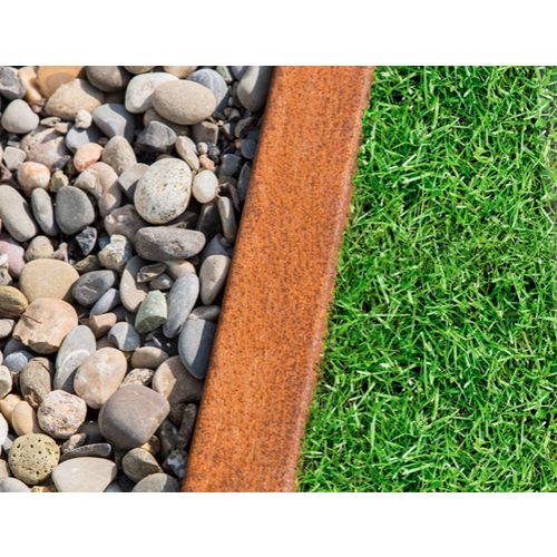 Corten Opsluitband Afdekker 100x5x6cm - tbv 5cm band