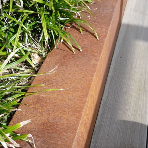 Corten Overzetstuk 500x450x120mm
