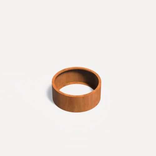 Cortenstaal Plantenbak Rond, diameter 100cm hoogte 40cm